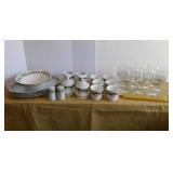 1990 Sango Noel Christmas serving pieces: