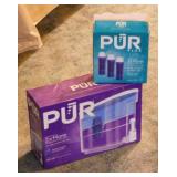 New PUR 30 cup water dispenser & filter - black &