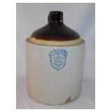 Antique UHL Acorn Pottery stoneware 1 gallon