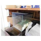 Hardware store pegboard display hooks - Glass