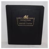 US postage stamps album w/ unused blocks