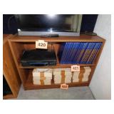 Wooden bookcase, 37" x 11.5" x 29"