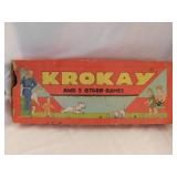 1937 Krokay & other games in box