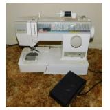 Singer portable sewing machine w/ foot pedal &