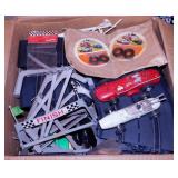 1964 Eldon race car set w/ 2 Indy style slot