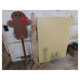 7 sheets 35" x 47" pegboard panels - 2 wire