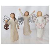 3 Willow Tree Angels