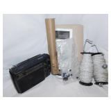 Soundesign clock radio - Wired nylon twine -