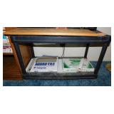 Plastic garden potting table, 35" x 17" x 19"