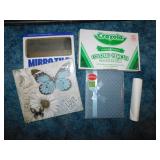 Large box Crayola colored pencils - Scrapbook -