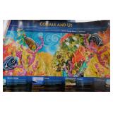 Several posters: Ford Mustangs - Orkin rodents -