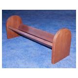 Hand crafted wooden bookshelf, 24" wide