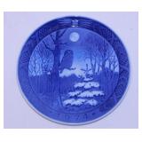 1974 Winter Twilight Royal Copenhagen flow blue