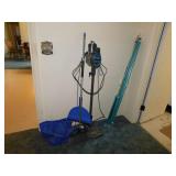 Shark Rocket vacuum w/ attachments - Projector