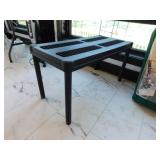Plastic garden potting table, 35" x 17" x 19"