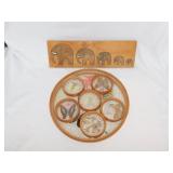 Wooden elephant family parade puzzle - Boho