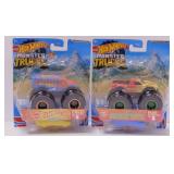 2021 & 2022 Hot Wheels Monster Trucks on cards w/
