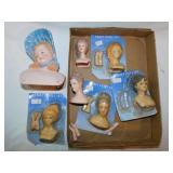Craft doll head sets