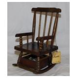 Mid Century items: George Good wooden musical