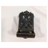 Vintage Victorian style cast iron wall mounted