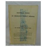 Vintage Vermillion County Indiana historical book