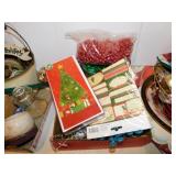 Christmas cards - Beads - Snowflake garland &