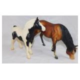 Breyer Grazing Mare - Spotted Draft foal horse
