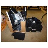 Sewing materials: Black fabrics - Lace - Trim &