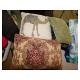 Decorative throw pillows