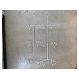 Metal wall display holders - Plate display