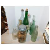 Ball Mason jar w/ wine corks - Bottles: Cherocola
