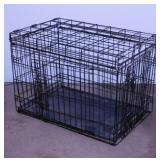 Kong metal pet crate, floor is 28" x 18"