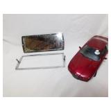 Vintage Oldsmobile vanity car mirror - BMW toy
