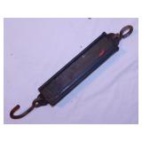 Vintage Hanson hanging scale, model 8910, 100 lb.