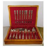 W.M. Rogers Treasure Overlaid silverplate flatware