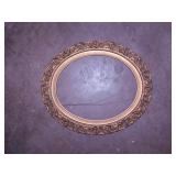 4 oval frames, largest is 27" x 23"
