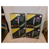 4 boxes electric Welcome candle lamps, 6 pack,