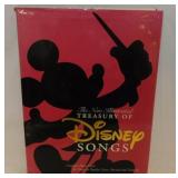 4 Walt Disney song books