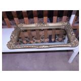 Vintage rectangular wall mirror, 16" x 29"