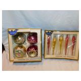 2 boxes Lonissa Christmas ornaments