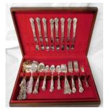 Vintage Rogers Bros. silverware & box