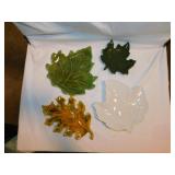 Ceramic leaf plates - Buffalo china serving