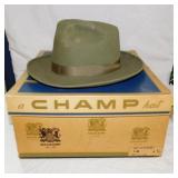 2 vintage Terre Haute Indiana Stetson fedora