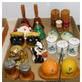 9 pair vintage S&P salt & pepper shakers