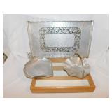 Vintage Farber & Shlevin hand wrought aluminum