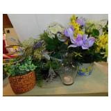 Faux floral home dï¿½cor