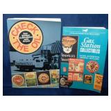2 gas station collectibles price guide books -