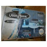 Garden outdoor utility sink in box