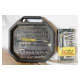 Tool Shop socket & bit sets in cases