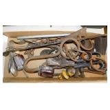 Vintage tools: Chain - Brackets - Hitch - Nails &